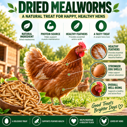 DRIED MEALWORMS