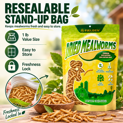 DRIED MEALWORMS
