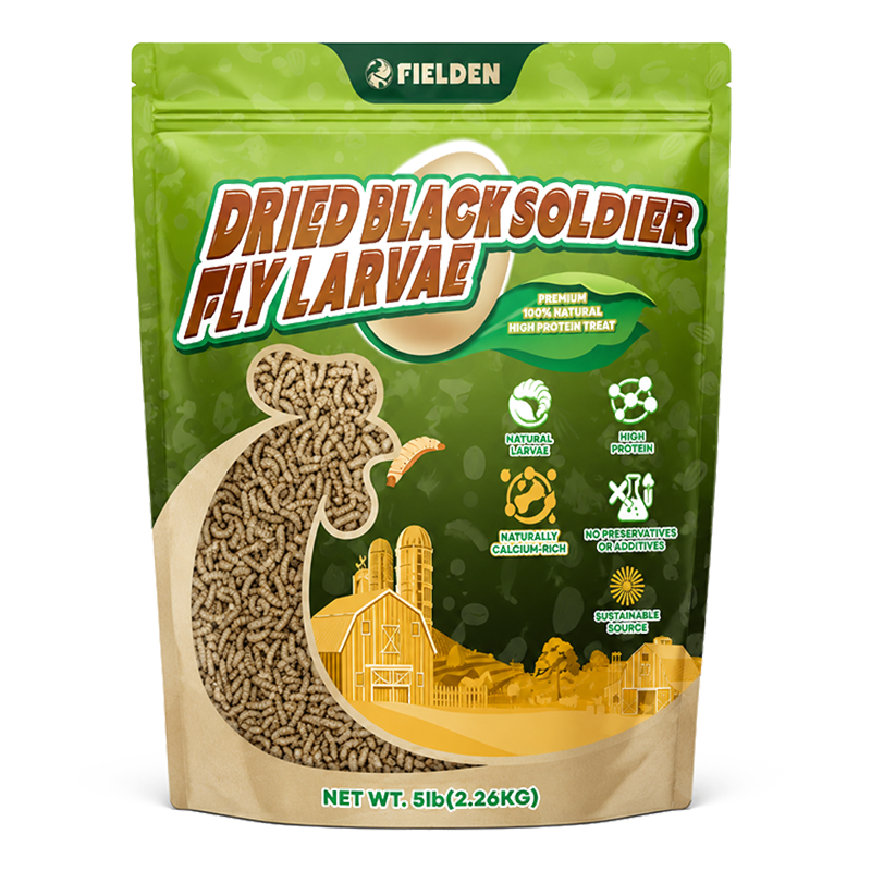 DRIED BLACK SOLDIER FLY LARVAE